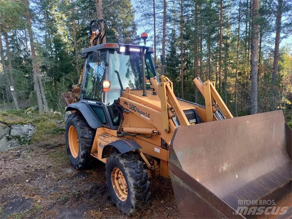 CASE 580 Super LE Rýpadlo-nakladače