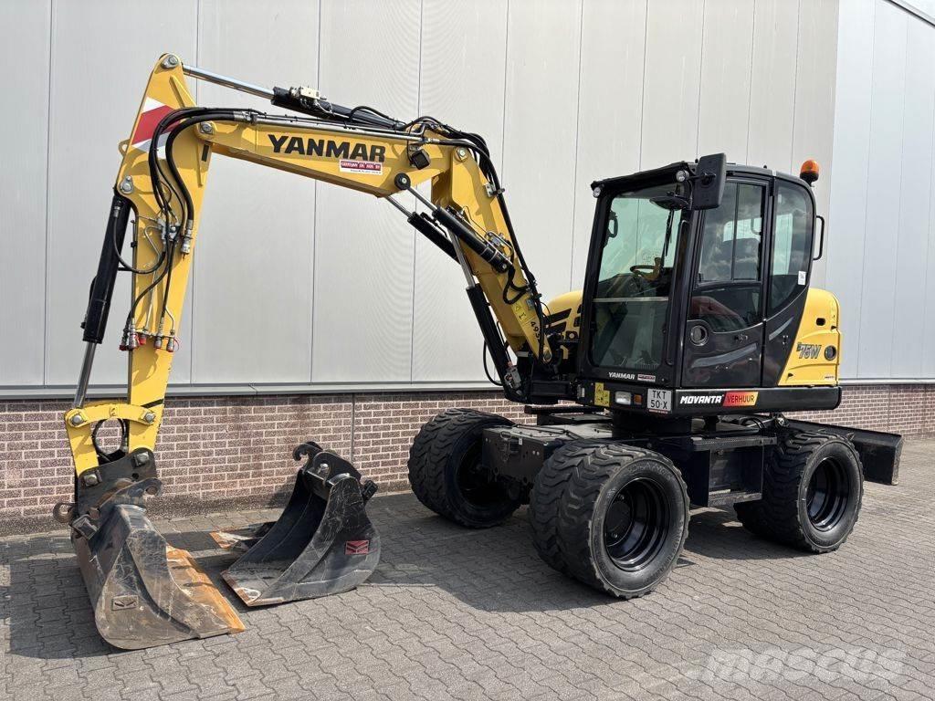 Yanmar B75W Kolesové rýpadlá
