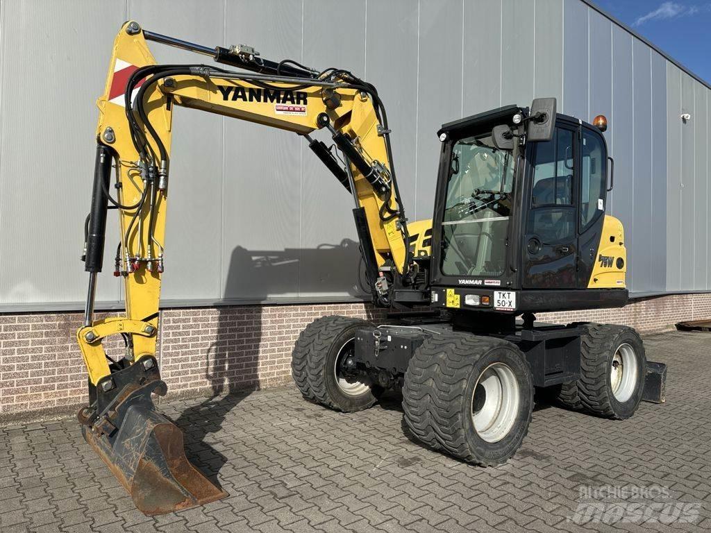 Yanmar B75W Kolesové rýpadlá