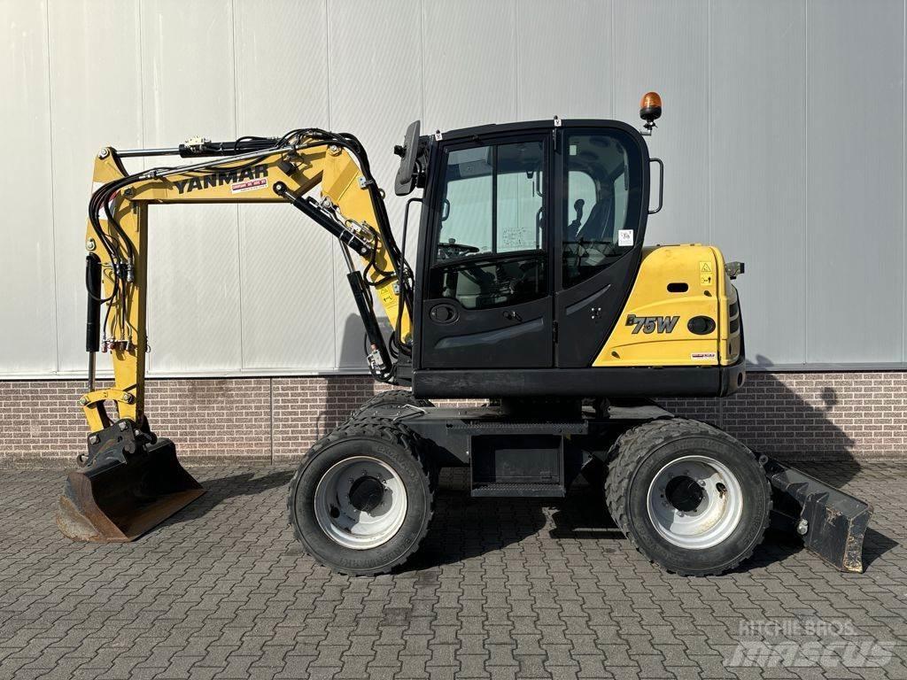 Yanmar B75W Kolesové rýpadlá