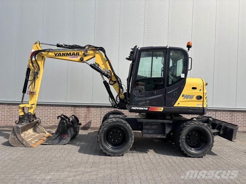Yanmar B75W Kolesové rýpadlá