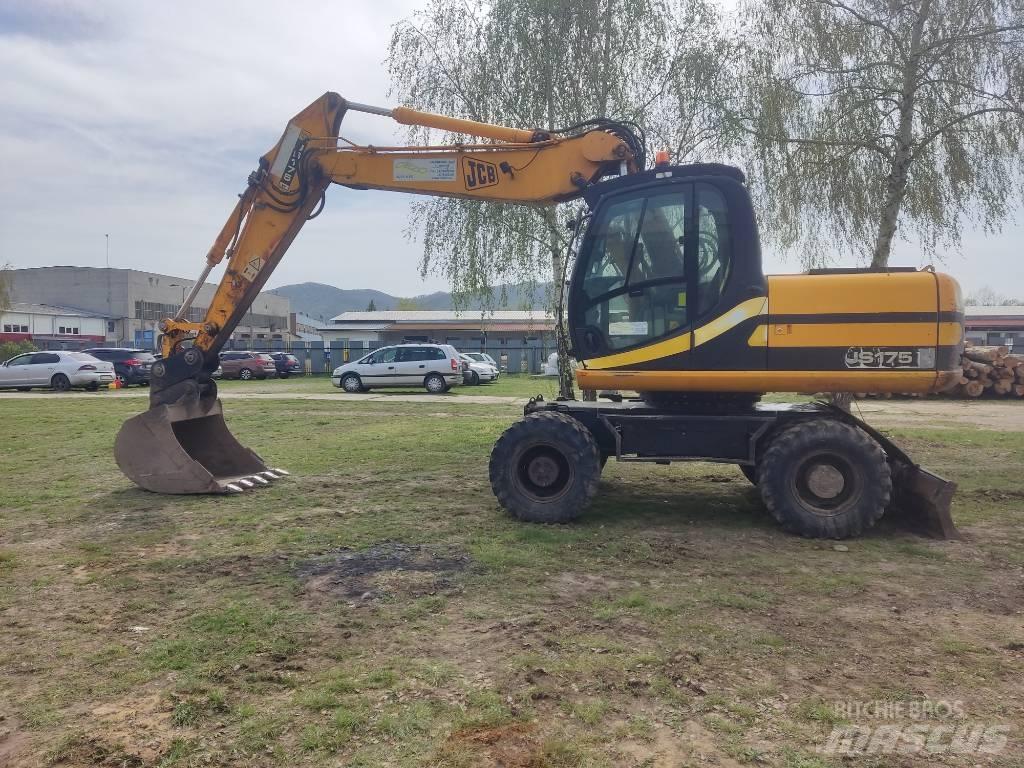 JCB JS 175 W Kolesové rýpadlá