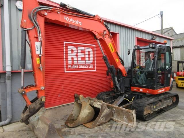 Kubota KX080-4α2 Midi rýpadlá 7 t - 12 t