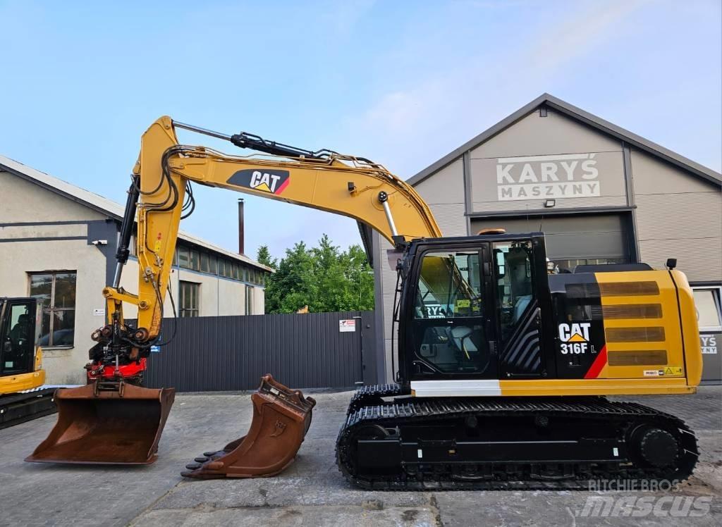 CAT 316FL Pásové rýpadlá