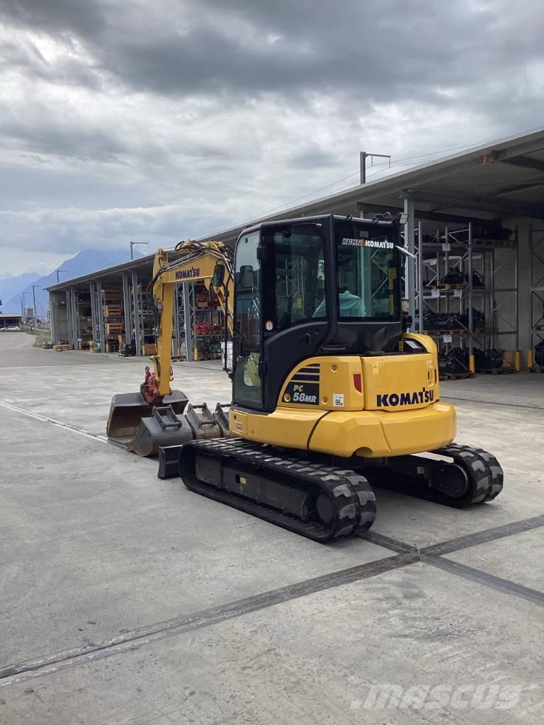 Komatsu PC 58 MR-5E0 Mini rýpadlá < 7t