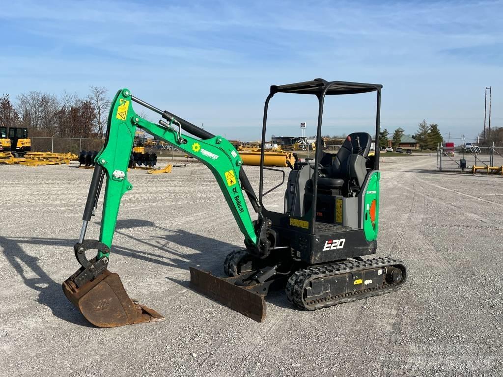 Bobcat E 20 Mini rýpadlá < 7t