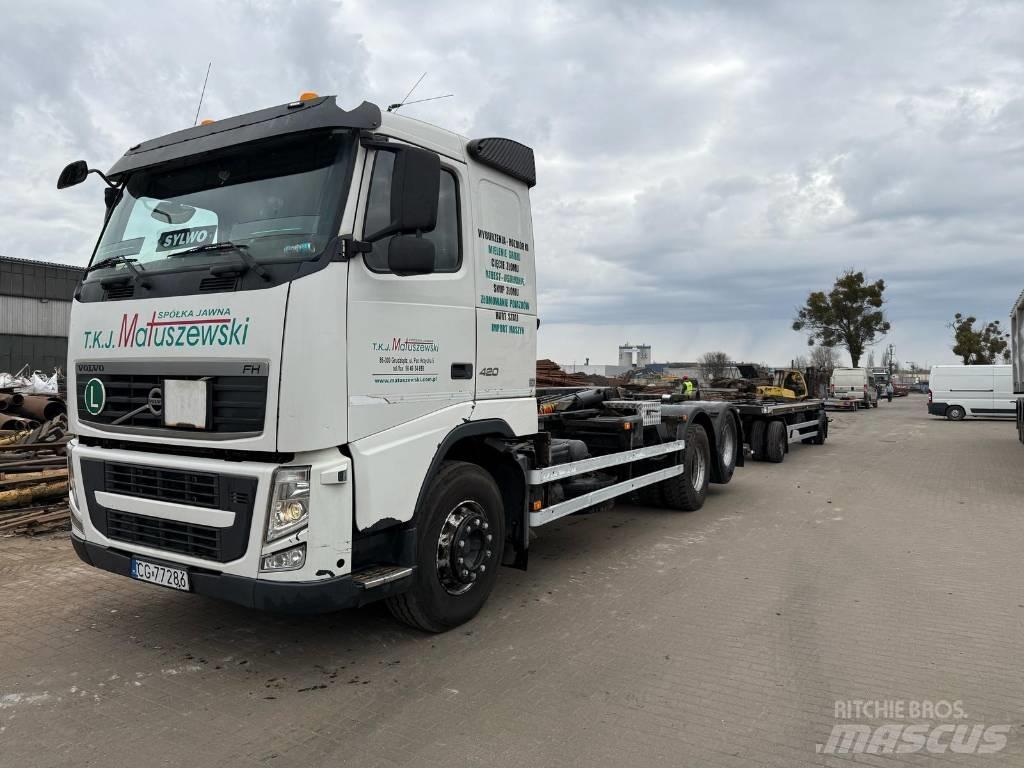Volvo FH 12 420 Hákový nosič kontajnerov