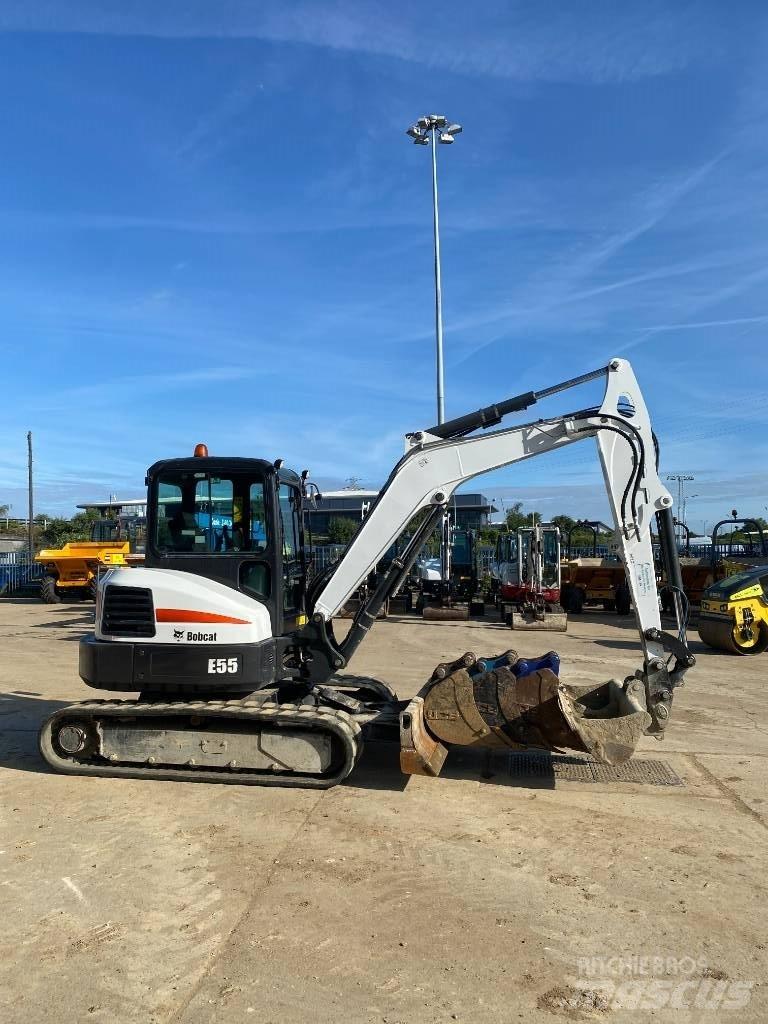 Bobcat E 55 Mini rýpadlá < 7t
