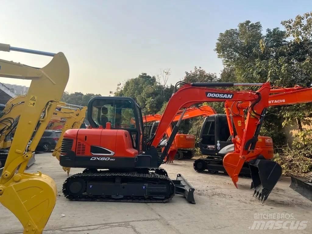 Doosan DX 60-9C Mini rýpadlá < 7t