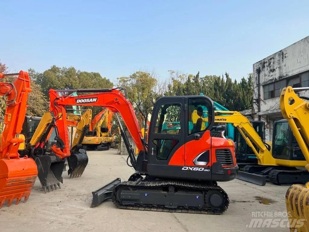 Doosan DX 60-9C Mini rýpadlá < 7t
