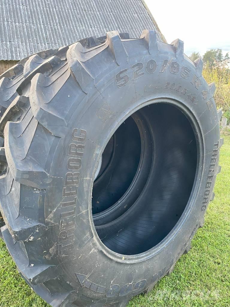 Trelleborg TM 600 Pneumatiky, kolesá a ráfiky