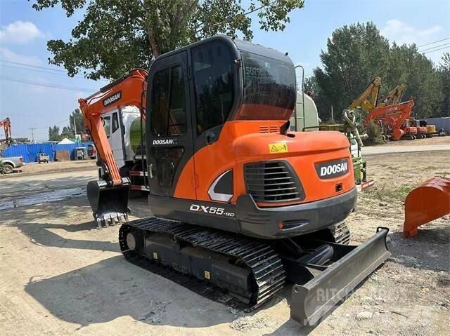 Doosan DX55 Mini rýpadlá < 7t