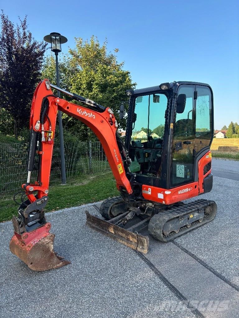 Kubota KX 019-4 Mini rýpadlá < 7t