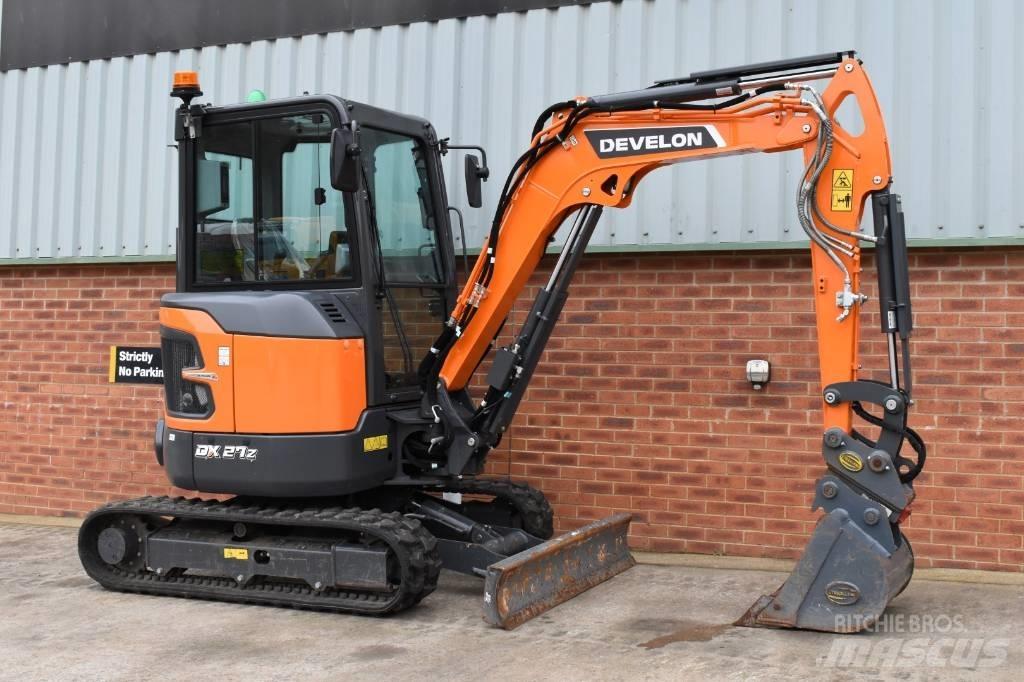 Develon DX27Z-7 Mini rýpadlá < 7t