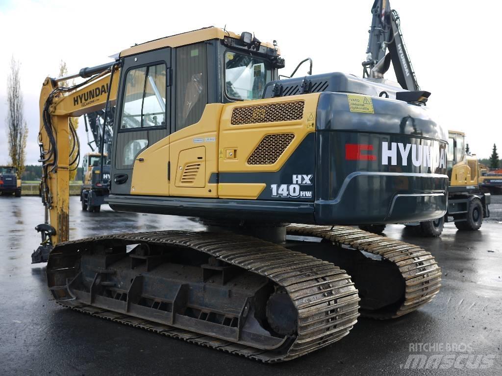 Hyundai HX 140 HW Pásové rýpadlá