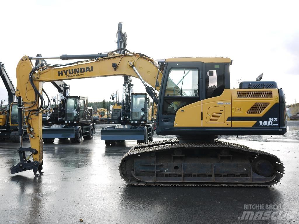 Hyundai HX 140 HW Pásové rýpadlá