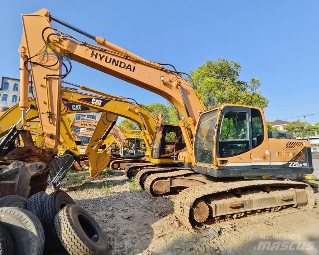 Hyundai R220LC-9S Pásové rýpadlá