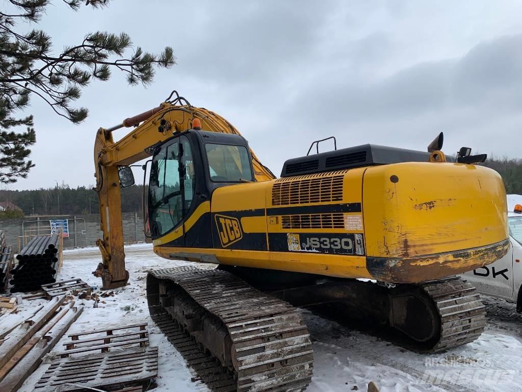 JCB 330 Pásové rýpadlá