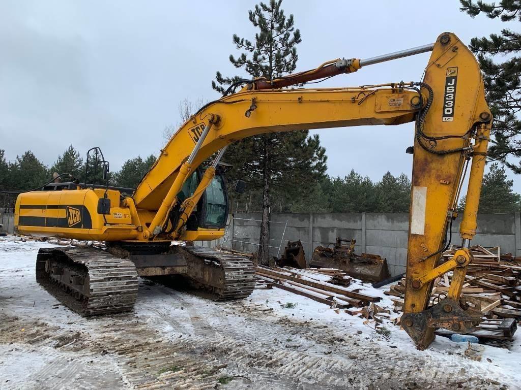 JCB 330 Pásové rýpadlá