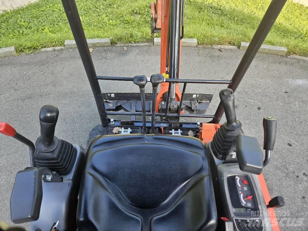 Kubota U 17-3 Mini rýpadlá < 7t