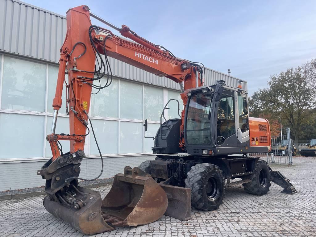 Hitachi ZX 140 W-3 Kolesové rýpadlá