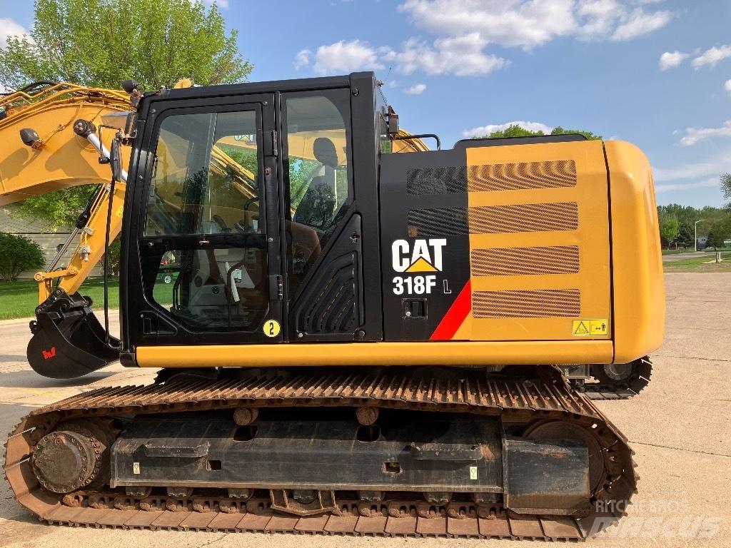CAT 318 FL Pásové rýpadlá