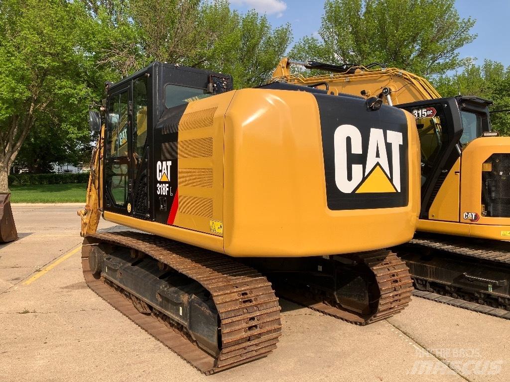 CAT 318 FL Pásové rýpadlá