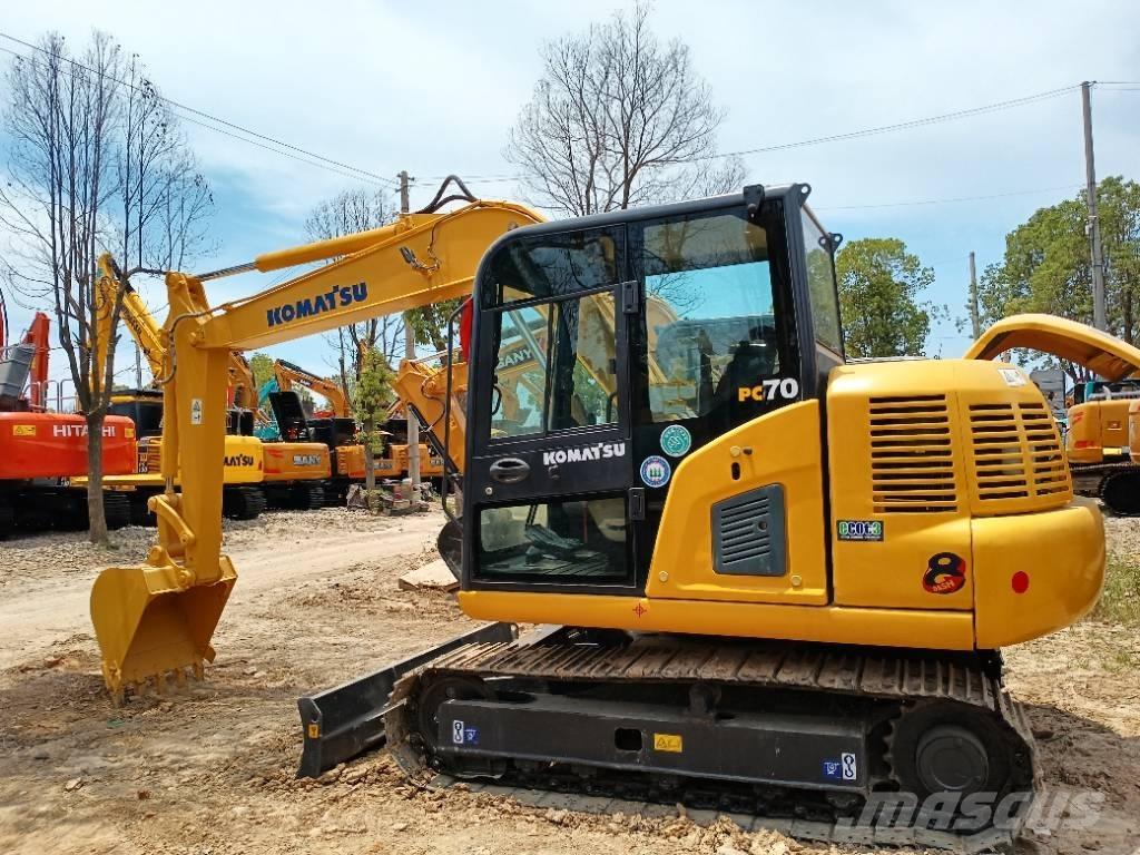Komatsu PC 70 Midi rýpadlá 7 t - 12 t