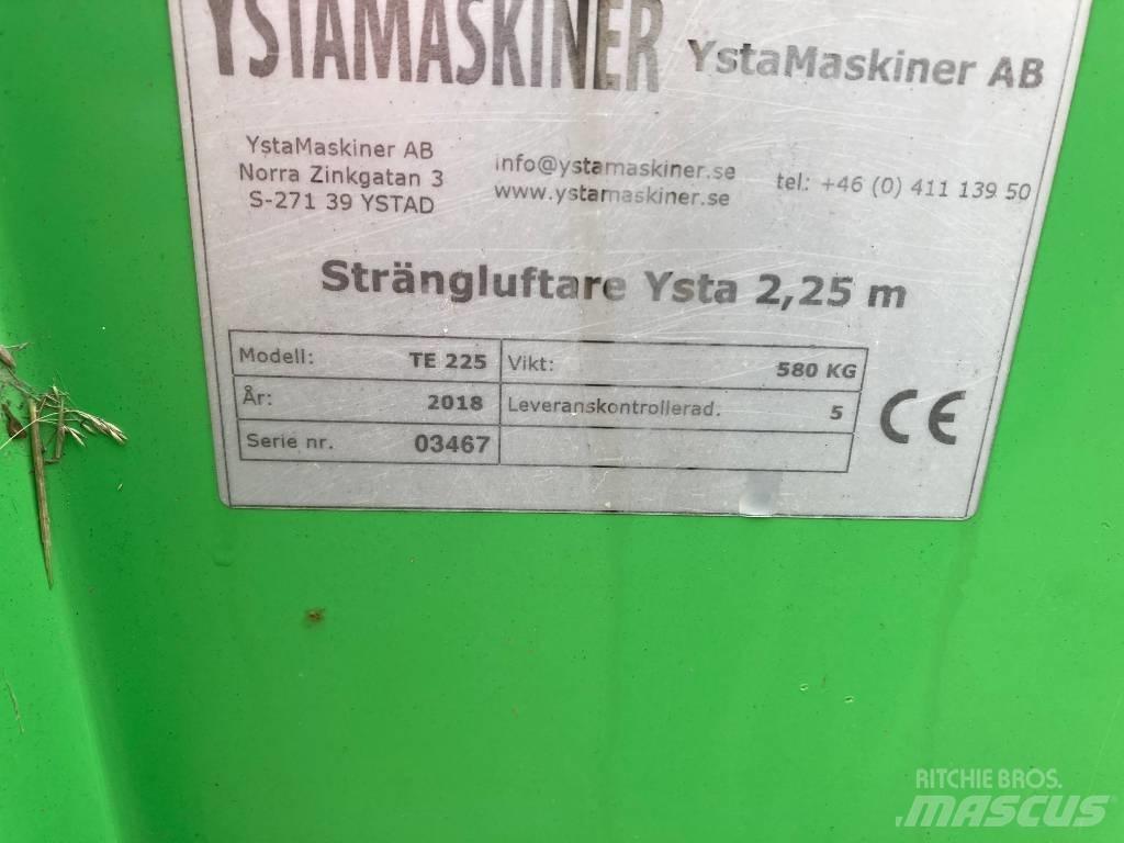 Ysta STRÄNGLUFTARE Obracače a zhrabovače sena
