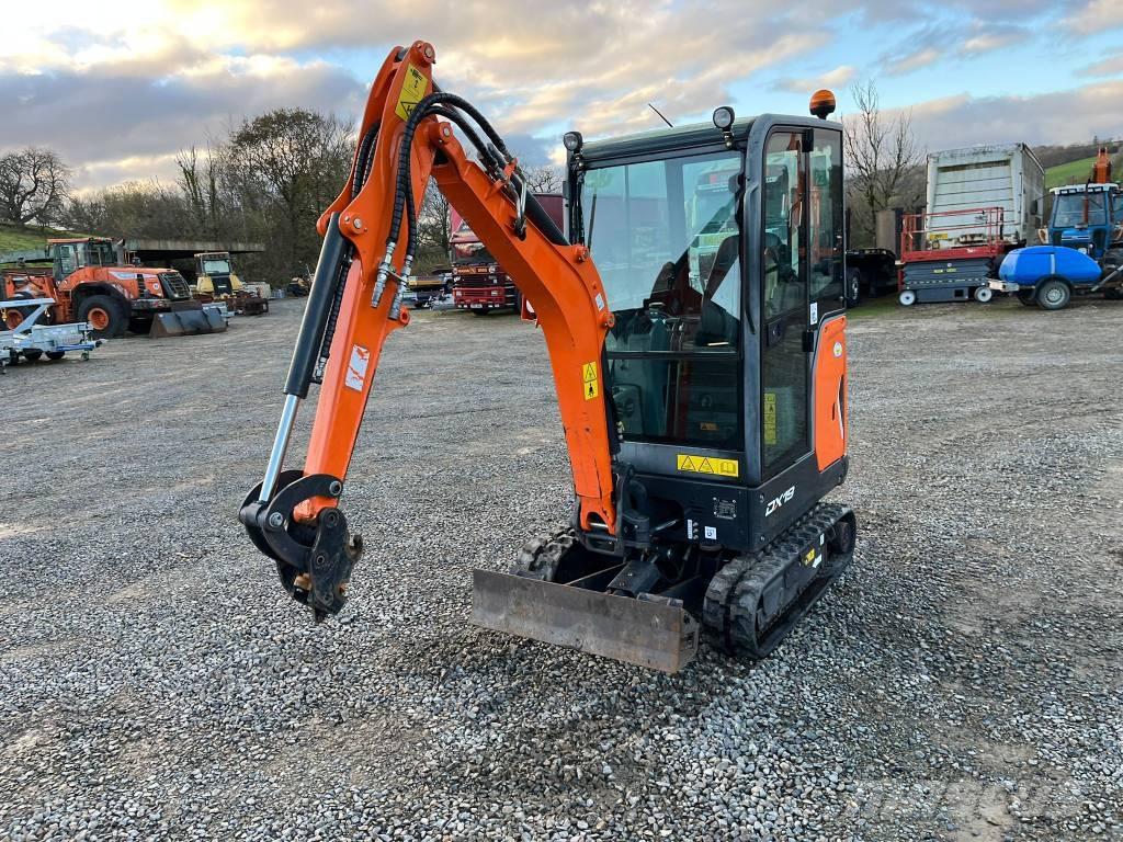 Doosan DX 19 Mini rýpadlá < 7t