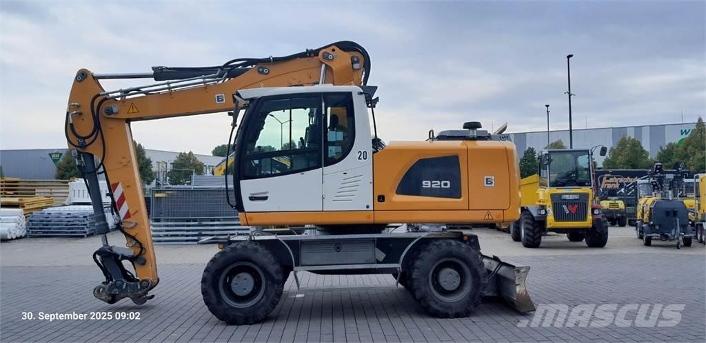 Liebherr A920 Kolesové rýpadlá