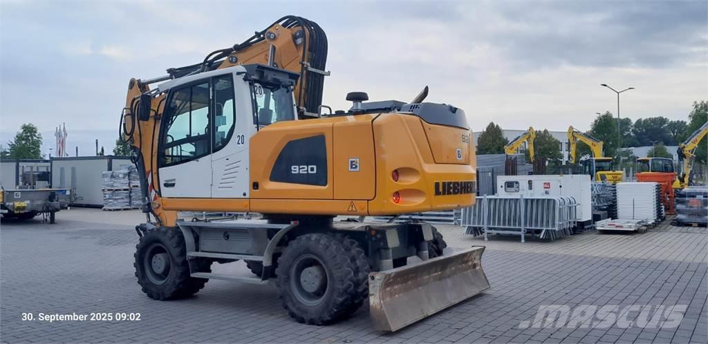 Liebherr A920 Kolesové rýpadlá