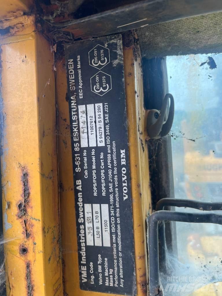 Volvo L 70 B Kolesové nakladače