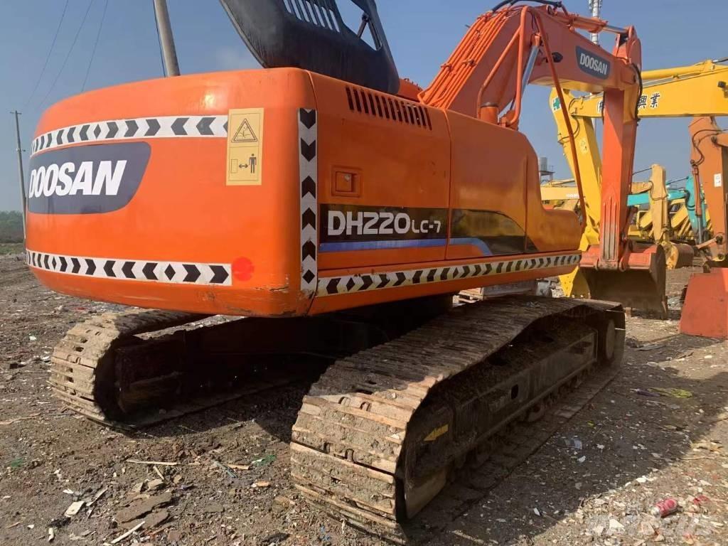 Doosan DH220 Pásové rýpadlá
