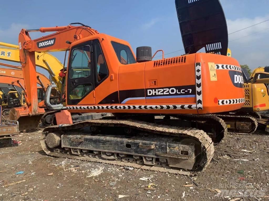 Doosan DH220 Pásové rýpadlá