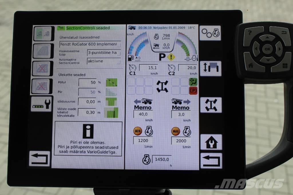 Fendt Rogator 665 Samohybné postrekovače