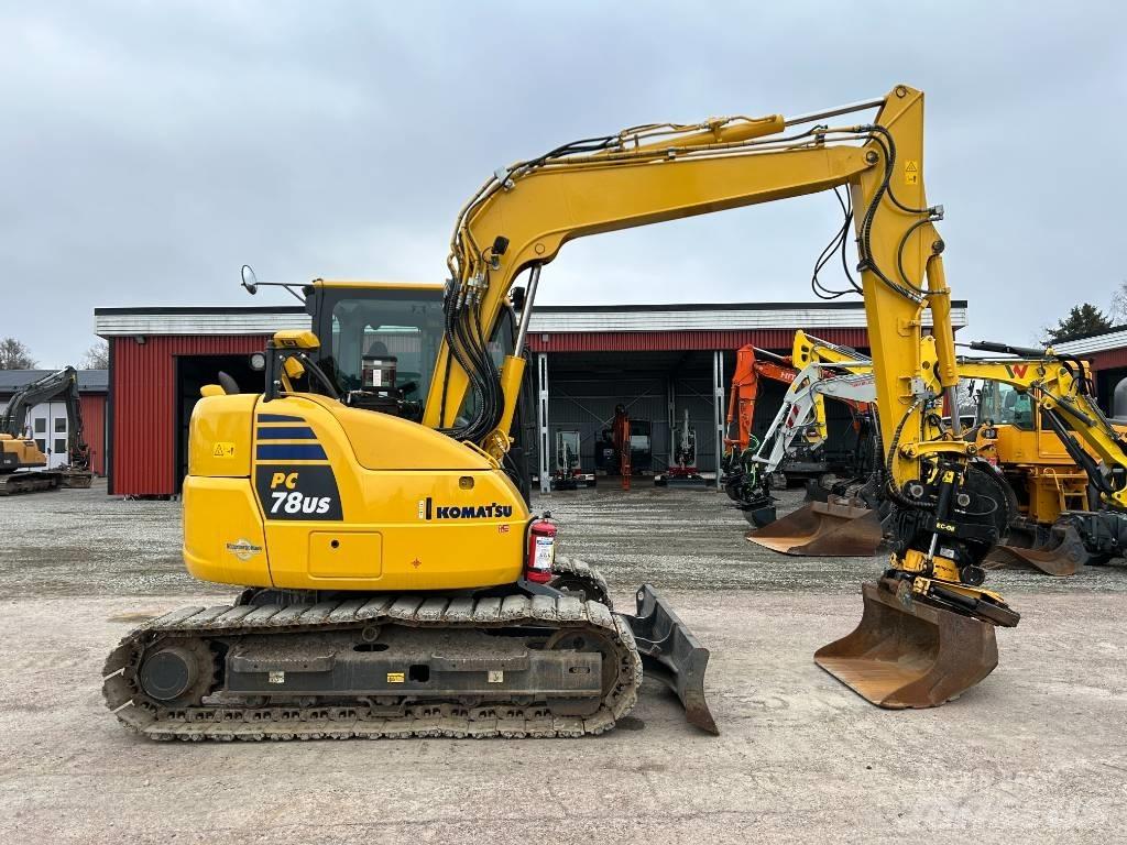 Komatsu PC78US-10 Midi rýpadlá 7 t - 12 t