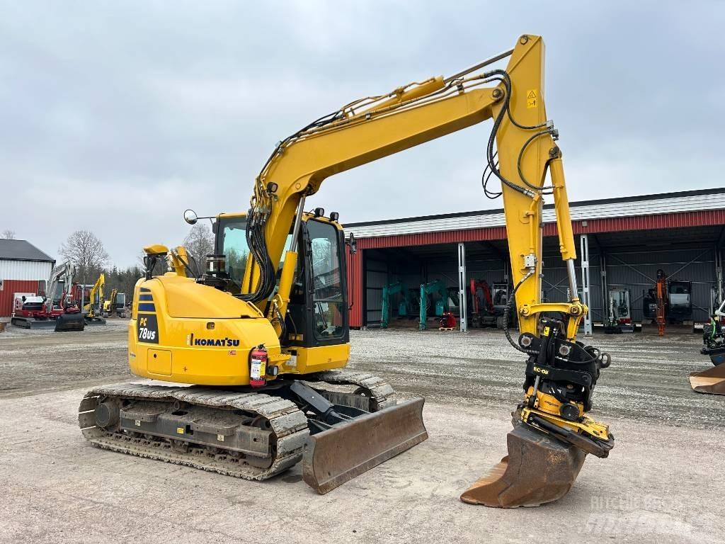 Komatsu PC78US-10 Midi rýpadlá 7 t - 12 t