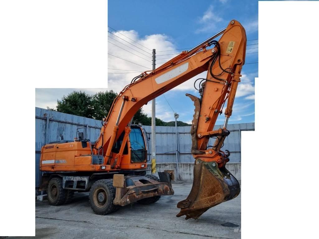 Doosan DX 210 W Kolesové rýpadlá