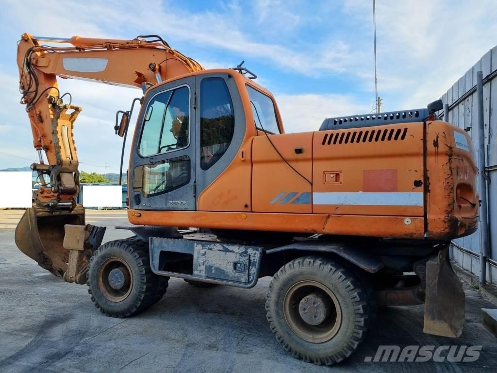 Doosan DX 210 W Kolesové rýpadlá