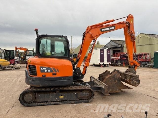 Doosan DX 63-3 Mini rýpadlá < 7t
