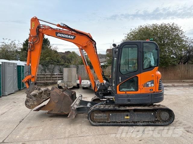 Doosan DX 63-3 Mini rýpadlá < 7t