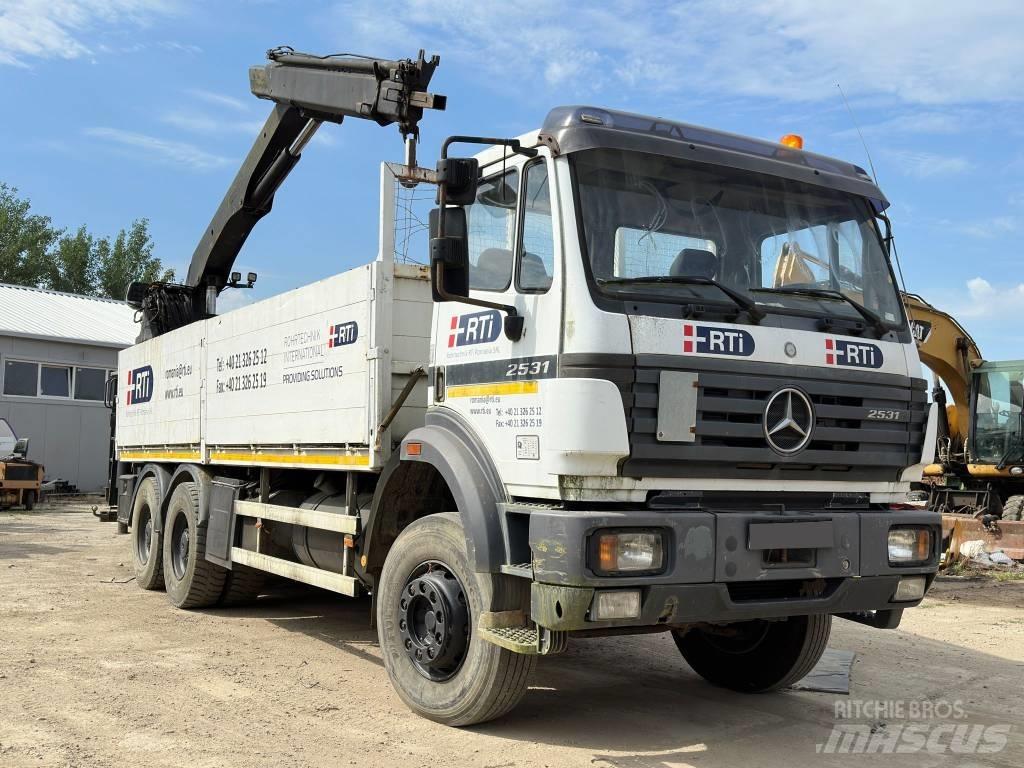 Mercedes-Benz 2531 Autožeriavy, hydraulické ruky