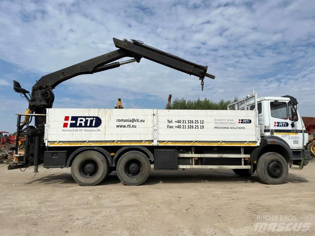 Mercedes-Benz 2531 Autožeriavy, hydraulické ruky