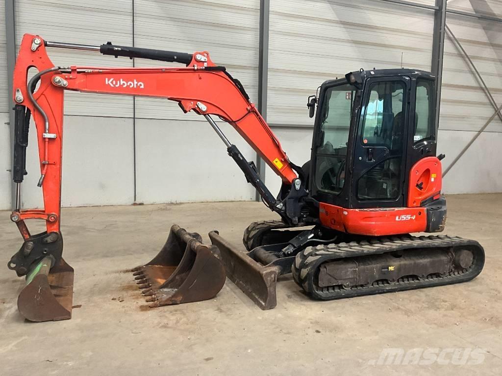 Kubota U 55-4 Mini rýpadlá < 7t