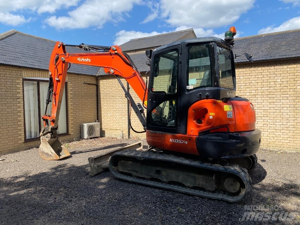 Kubota Kx057 Mini rýpadlá < 7t