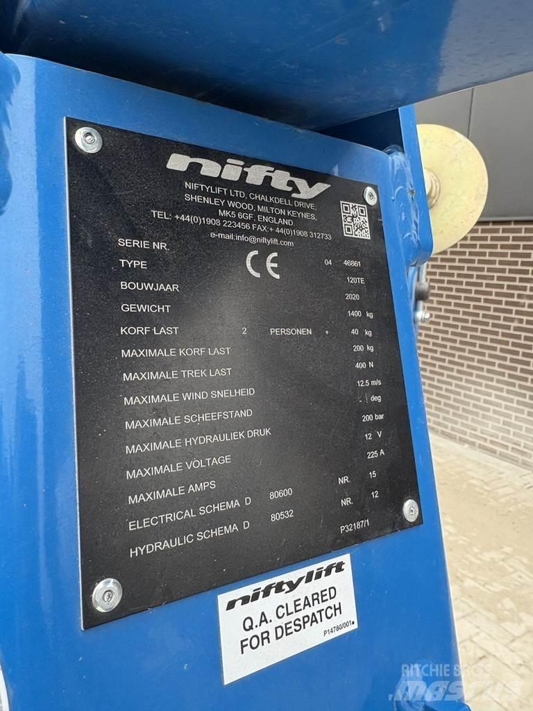 Niftylift 120t Prívesové plošiny
