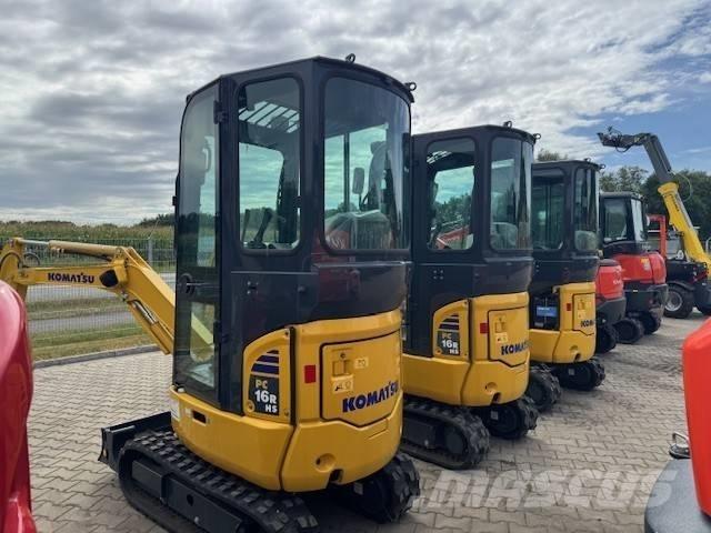 Komatsu PC 16 Mini rýpadlá < 7t