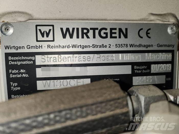 Wirtgen W130CFi Stroje na výrobu betónových prefabrikátov