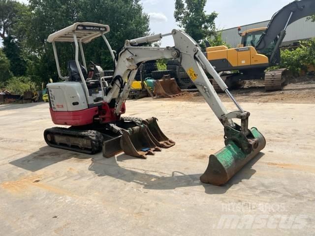 Takeuchi TB23R Mini rýpadlá < 7t